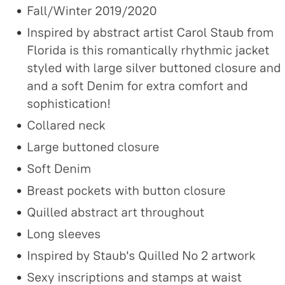 Dolcezza Sunflower Art Jacket - Picture 12 of 14